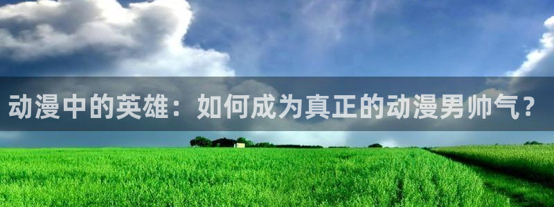 动漫天堂官方正版下载：动漫中的英雄：如何成为真正的动漫男帅气？