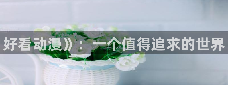 动漫天堂总站：好看动漫》：一个值得追求的世界
